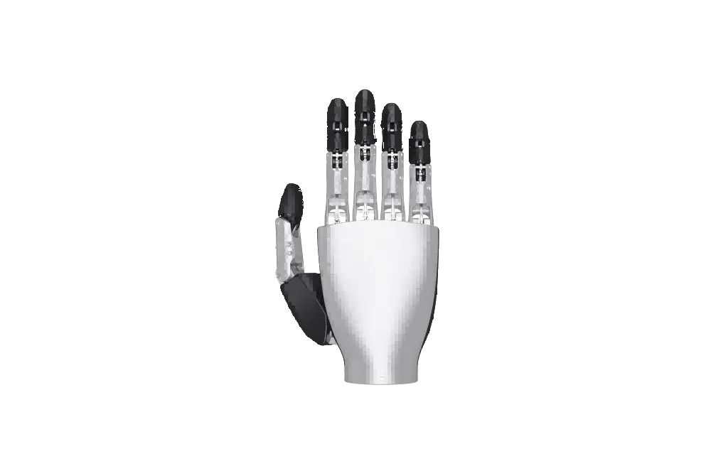 Humanoid dexterous hand with force sensors